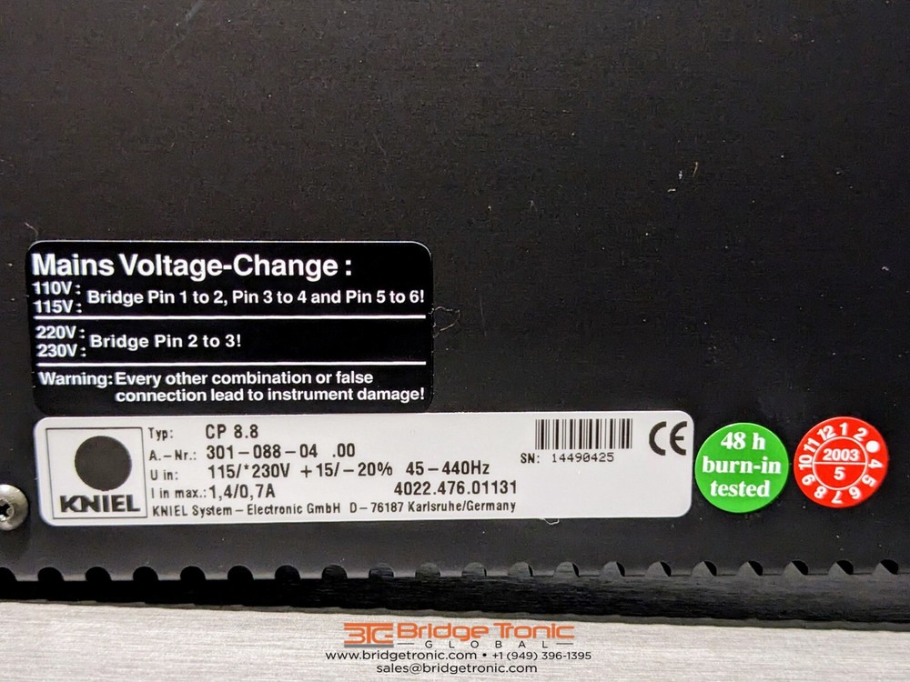 ASML 4022-476-01131 8V Power Module