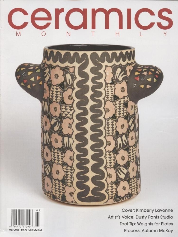 Ceramics Monthly March 2026