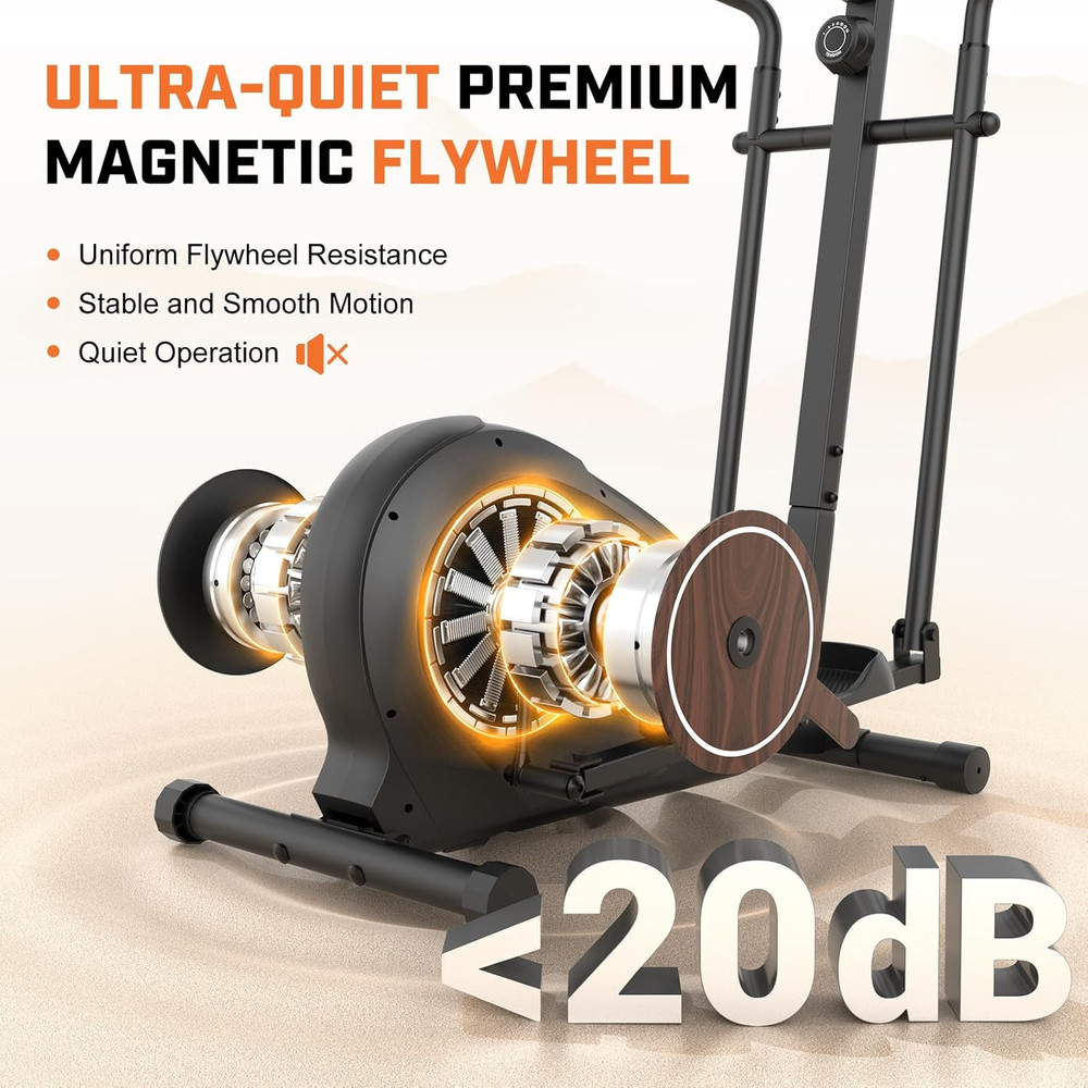 Elliptical Exercise Machine, Elliptical Trainer for Home Gym, Exercise Equipment