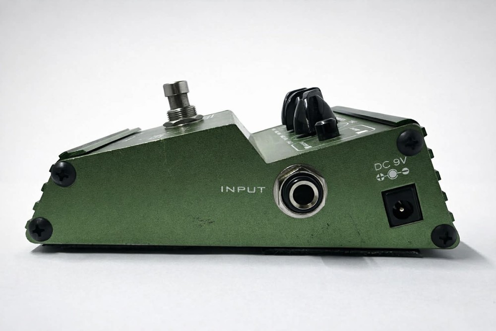 Rocktron Short Timer Digital Delay Guitar Effects Pedal Green Tested Working