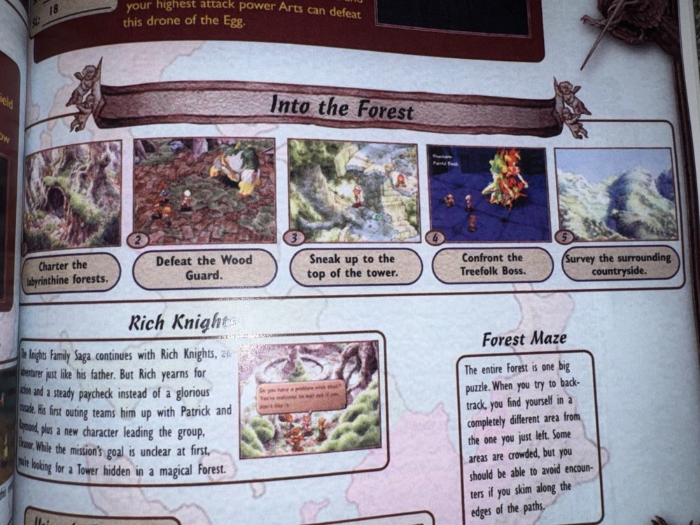 SaGa Frontier 2 Custom Hardcover Strategy Guide Ps1