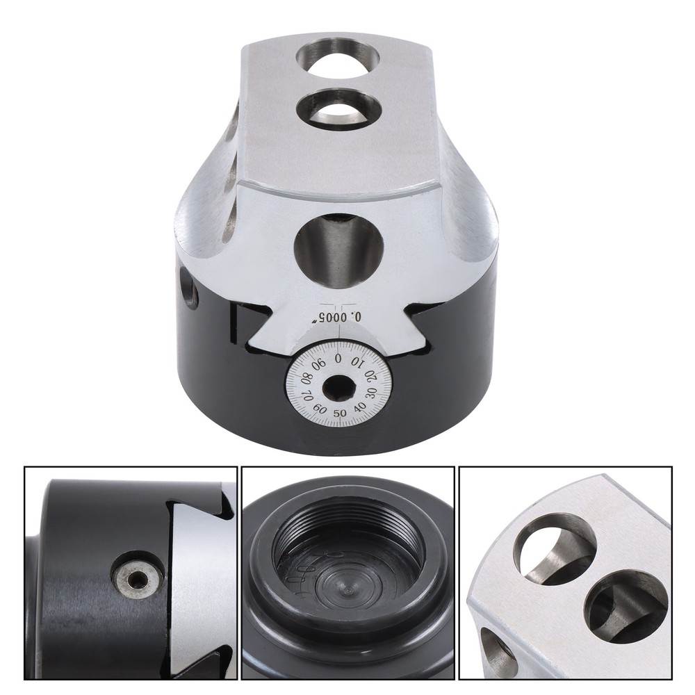High Precision 3In Boring Head 0.001 Radius 1-1/2-18" Thread Mount 1" Max Offset