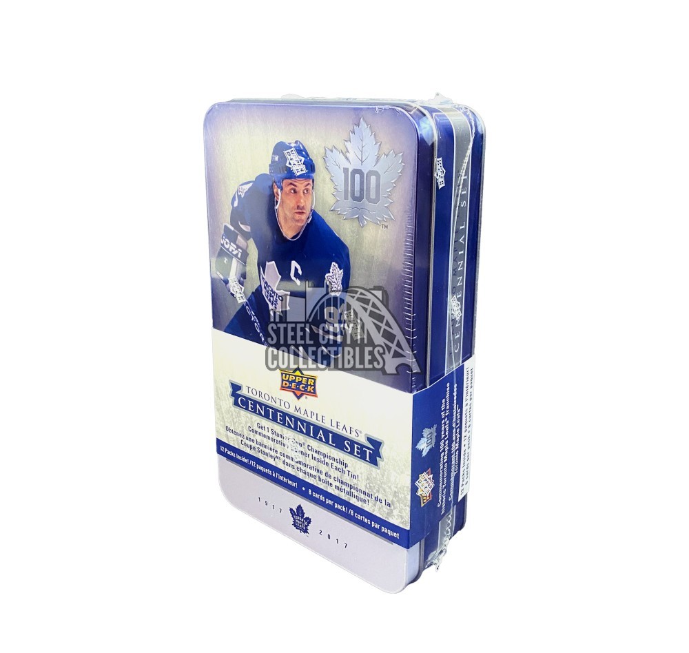 2017-18 Upper Deck Toronto Maple Leafs Centennial Hockey Tin