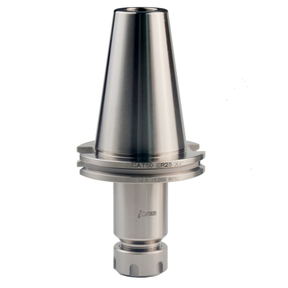 1PCS PRECISION 1-8" CAT50 ER25 4.0" COLLET CHUCK TOOL HOLDER CNC MILLING TOOL