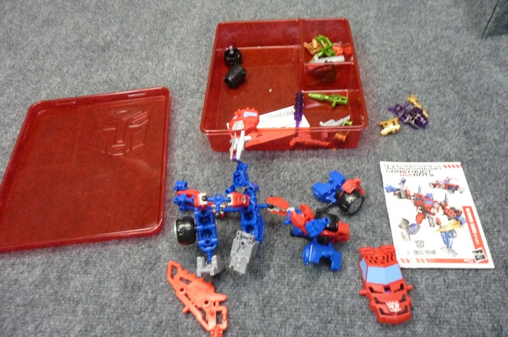 Optimus Prime Transformers Construct Hasbro Figure