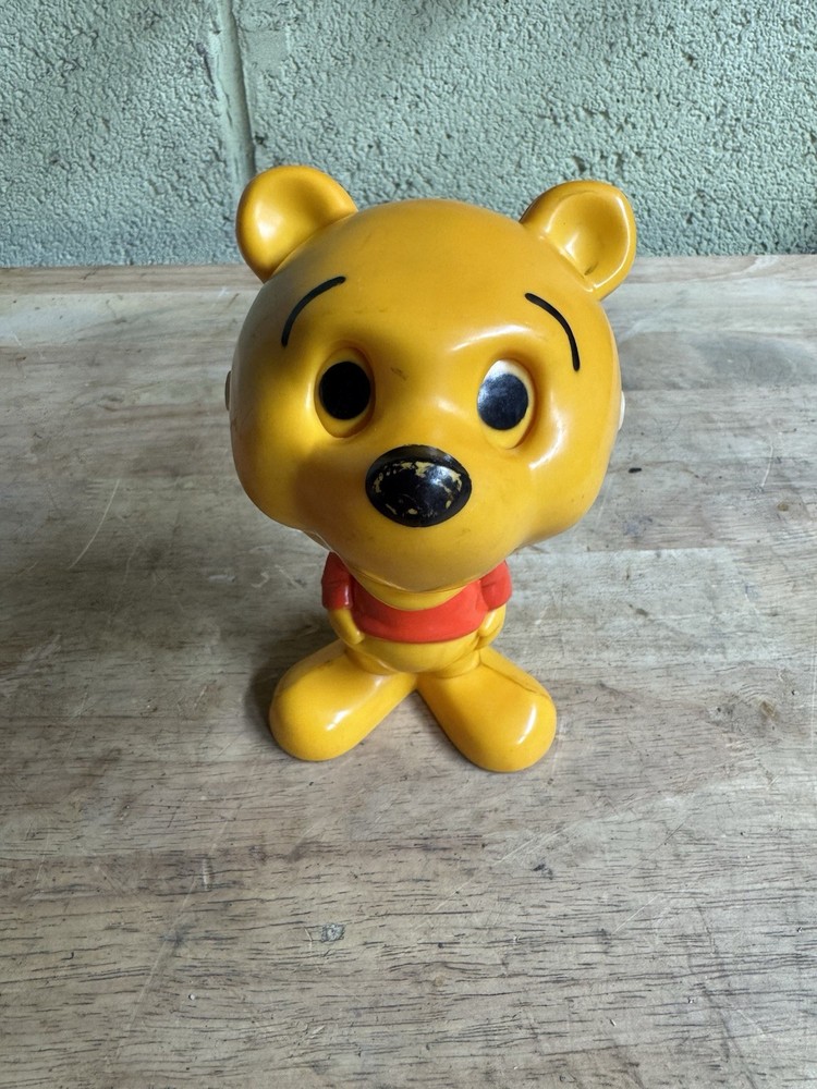 Vintage Chatter Chums Winnie the Pooh 1976 Mattel Missing Pull String