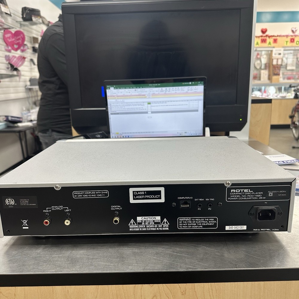 ROTEL RCD-1520 CD PLAYER