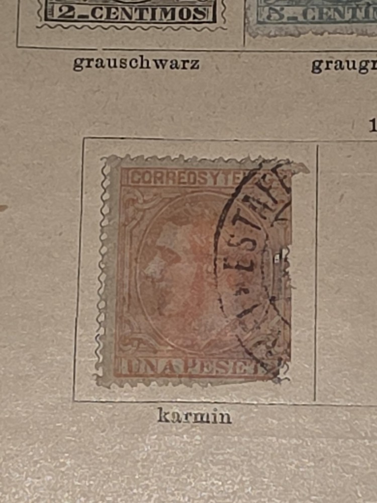 Foreign Spanien Una Stamp Used - #I218