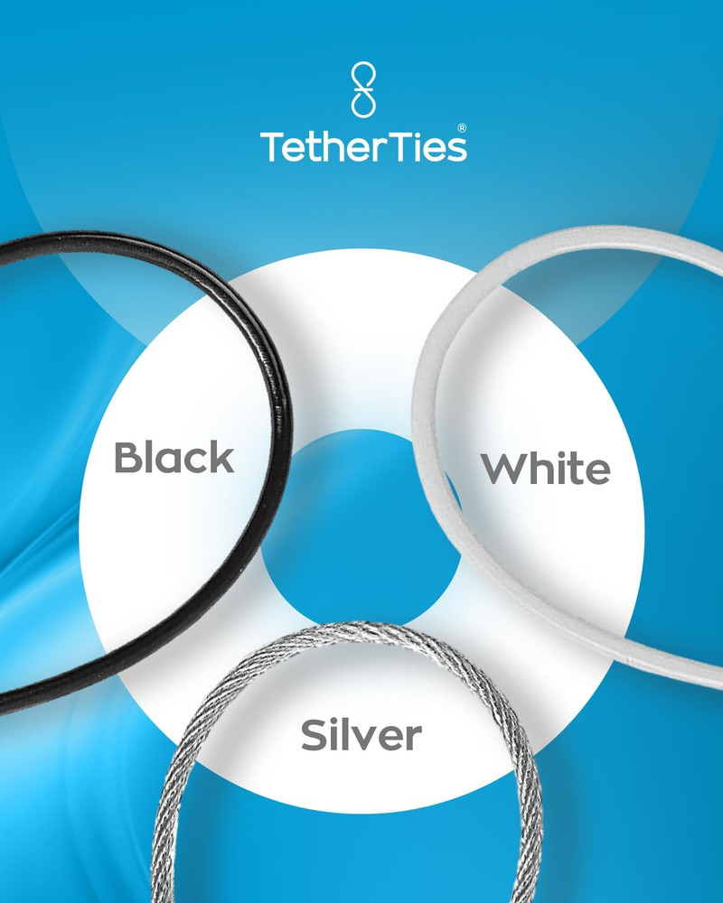 Cable Organization, DIY Tether Kit - Customizable Cable Tethers for Computers, A