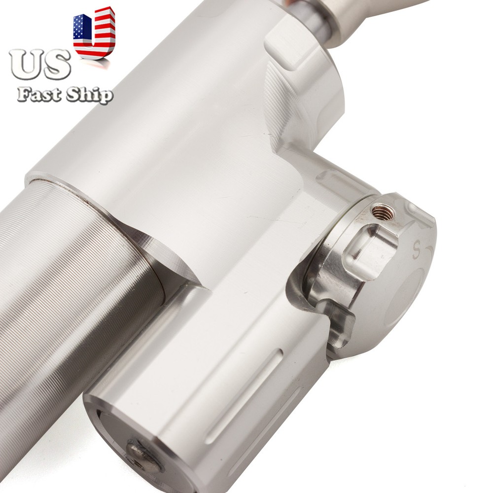 CNC Silver Steering Damper Stabilizer Linear Reversed For Motorcycle Scooters