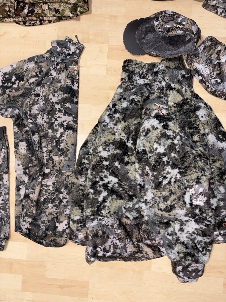 Sitka Sub Alpine/elevated XL Camo Loadout Gear Setup