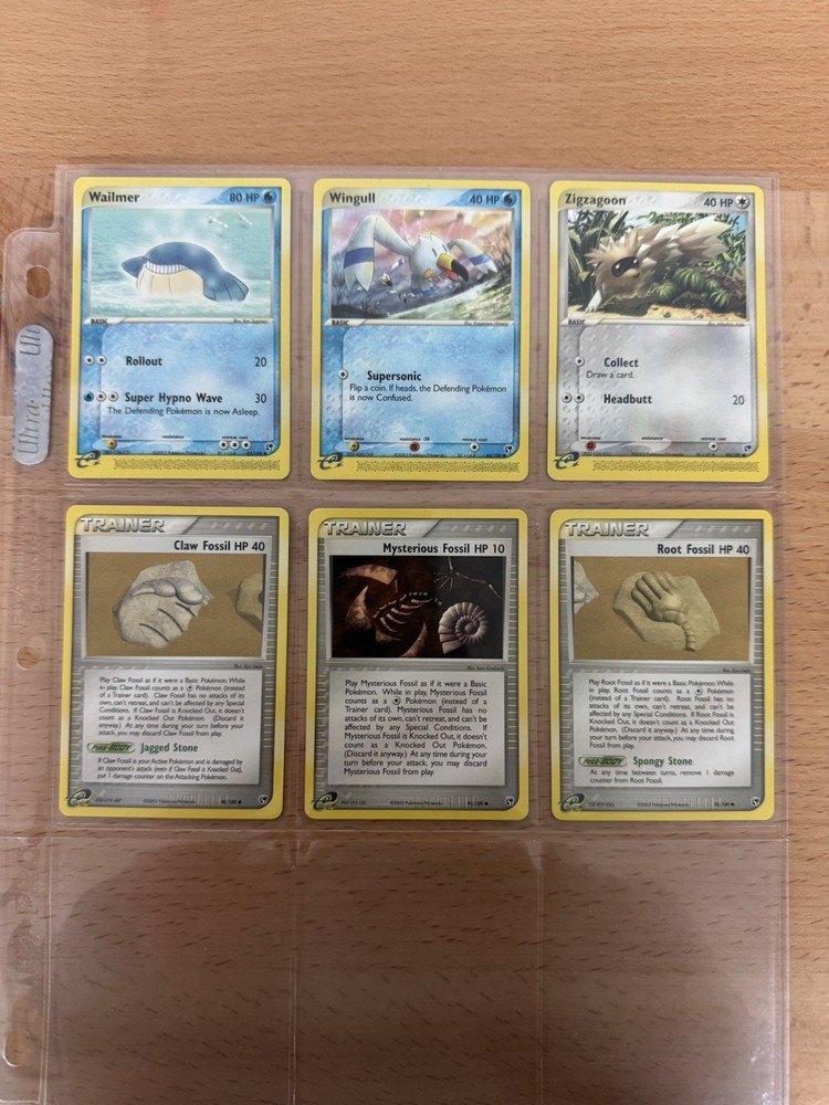 NM Pokémon TCG Complete EX Sandstorm Common Set E-Readers Psyduck Eevee Pikachu