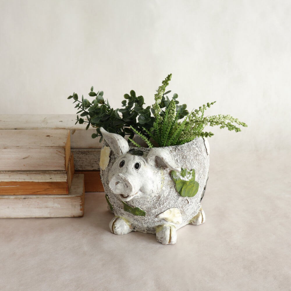 Pig Planter Gardening Pot, Size 3 (9cm)