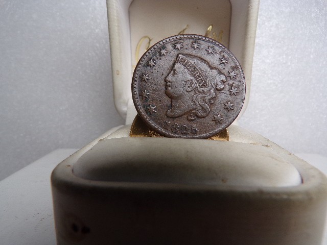 1825 Coronet Head Large Cent, Good # C 2320