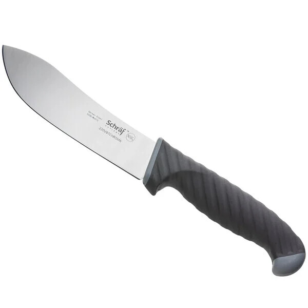Schraf 6" Butcher Knife with TPRgrip Handle