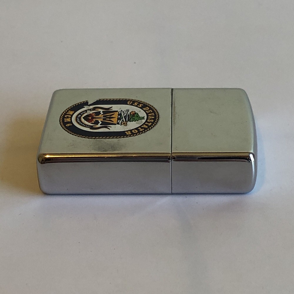 USS DEVASTATOR MCM 6 Zippo Cigarette Lighter