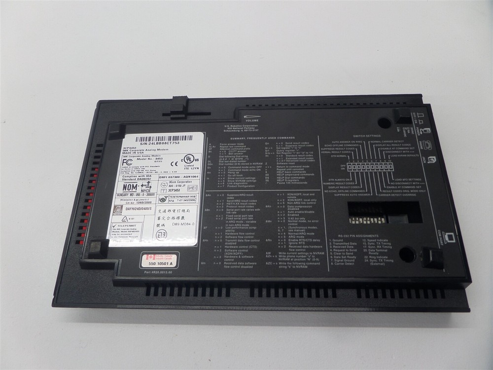 US Robotics Courier 56K Modem 3453 0735