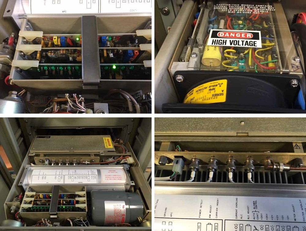 COMPLETE MINT CONDITION HARRIS RF1130AH 1kW SOLID STATE RF RADIO TRANSMITTER!