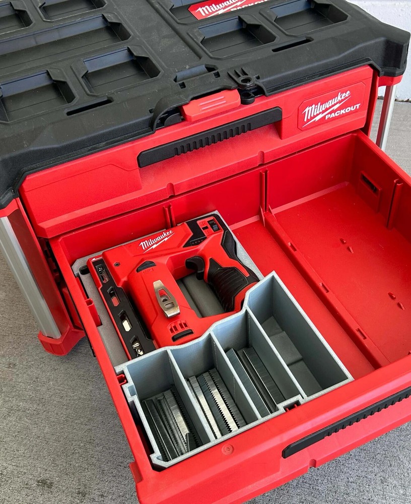Milwaukee Packout Drawer Insert for M12 Cable Stapler (Insert Only)
