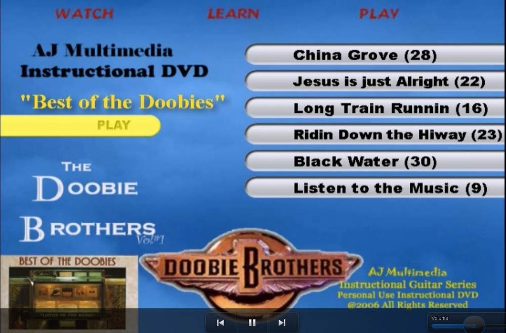 Custom Guitar Lessons, Learn Doobies