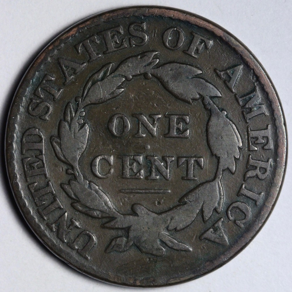 1826 Coronet Head Large Cent VG E107 TVDNM