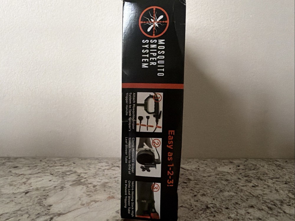 Handheld Mosquito Misting System - Easy Adapter for Leaf Blowers and Sprayers