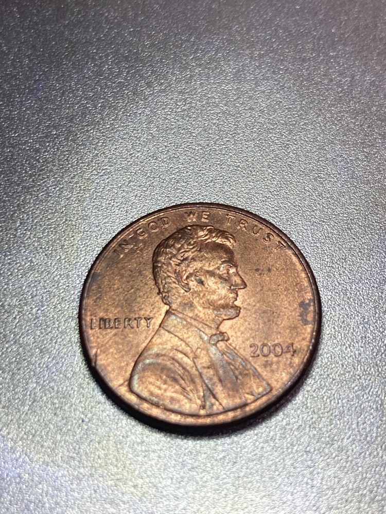 2004 P Lincoln Memorial Cent Mint Error MAJOR Die Clash Errors on Reverse