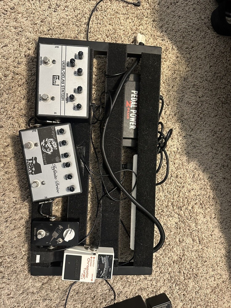 High End Custom Pedal Board