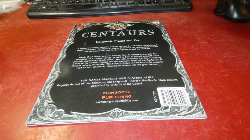 D20: MGP: The Slayer's Guide to Centaurs