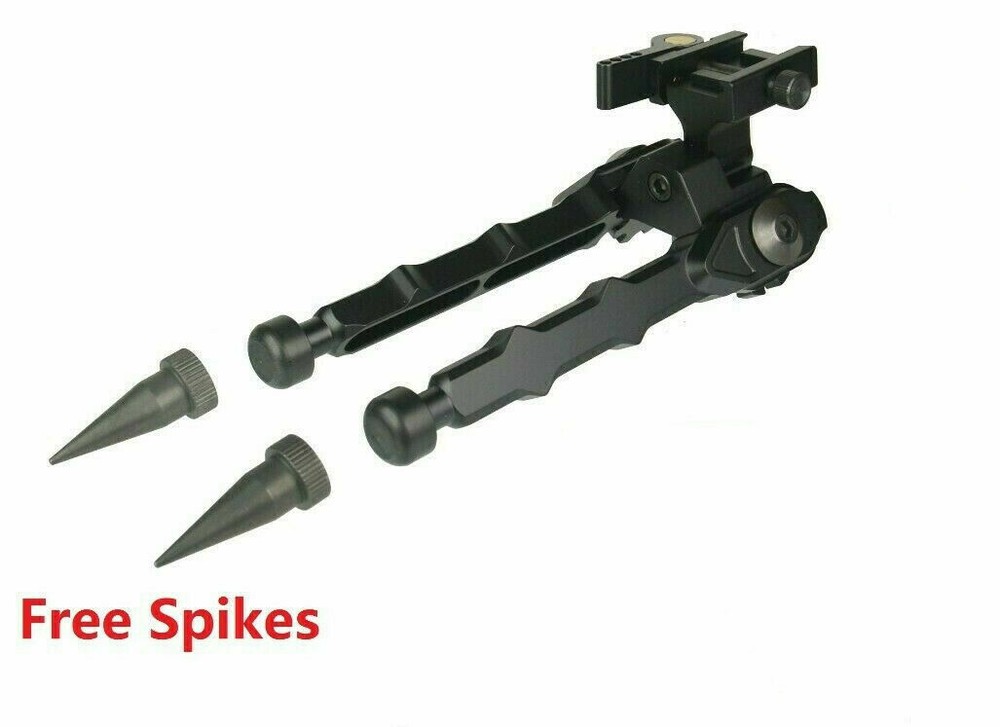 DB TAC Black Mini Bipod For Ruger PC, 5 Positions Degrees, Quick Detachable