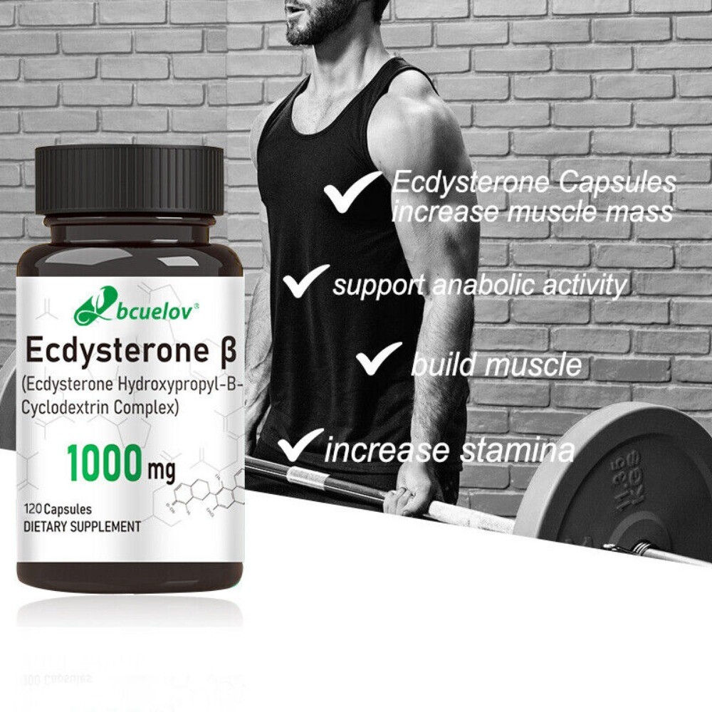 Beta-Ecdysterone Complex with Hydroxypropyl-β-Cyclodextrine 120 Capsules