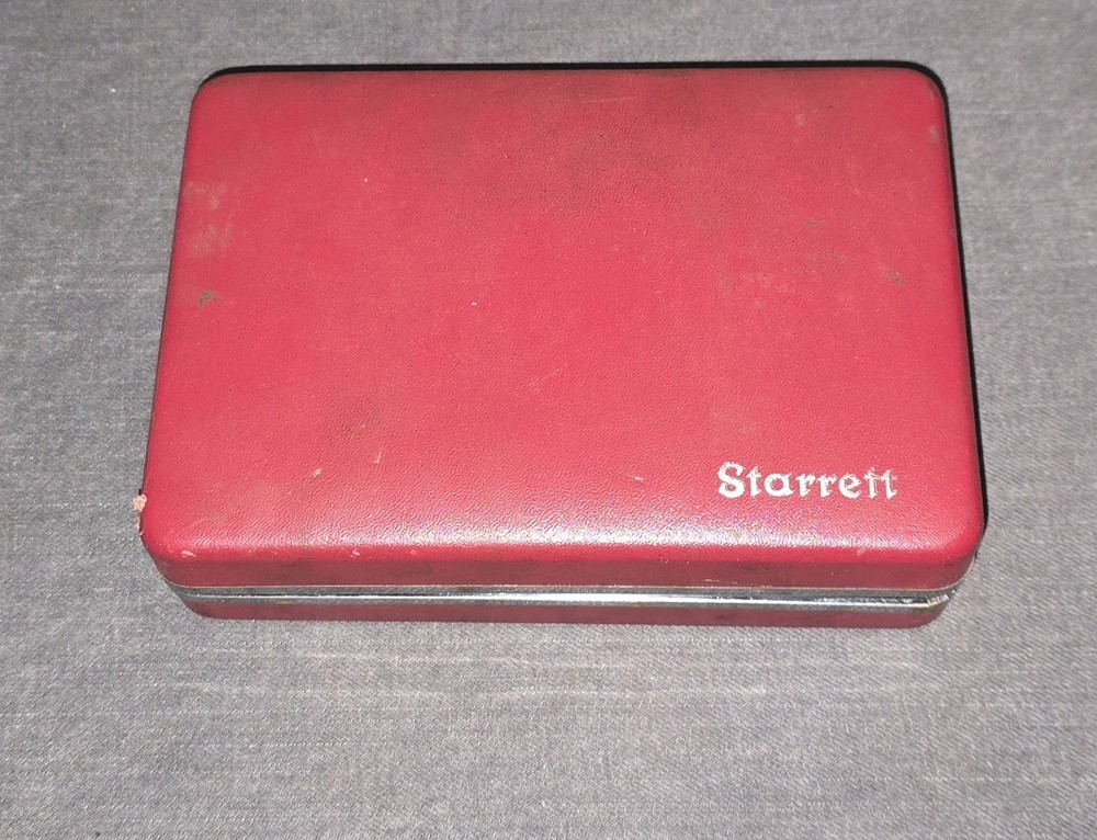 Starrett Dial Indicator Set 196A6Z - Read Please