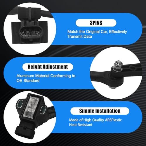 AA-ROT-120 Chassis Height Sensor Replacement for AccuAir Ride Suspension