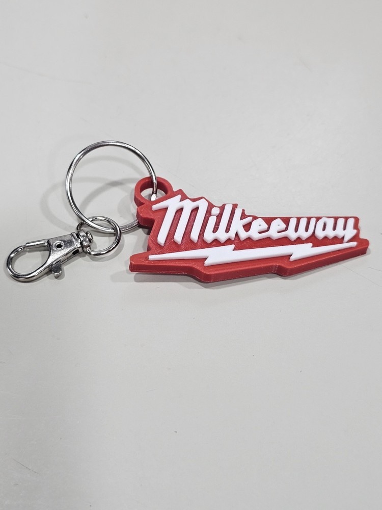 3-D Printed Milkeeway Keychain