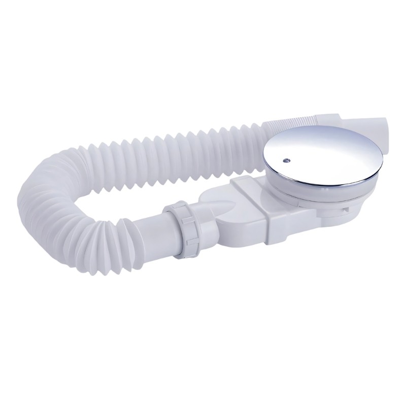 Low Profiled P Trap Shower Floor Drain With Anti Odors For Compacts Spaces