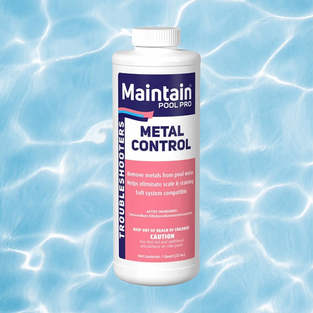 Maintain Pool Pro Metal Control - 1 Quart