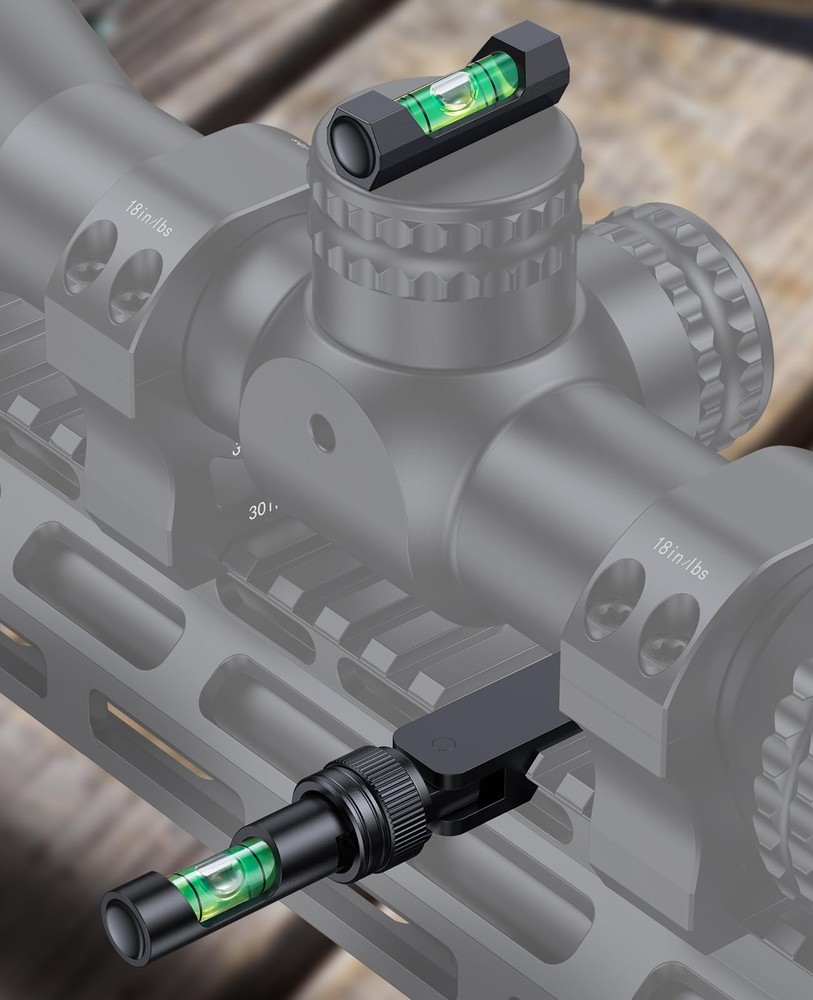 EZshoot Scope Leveling Kit with a Magnetic Level Precision Black