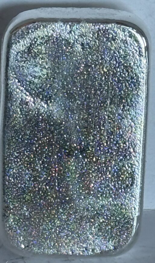 G & R 1 oz .999 fine silver bar polished