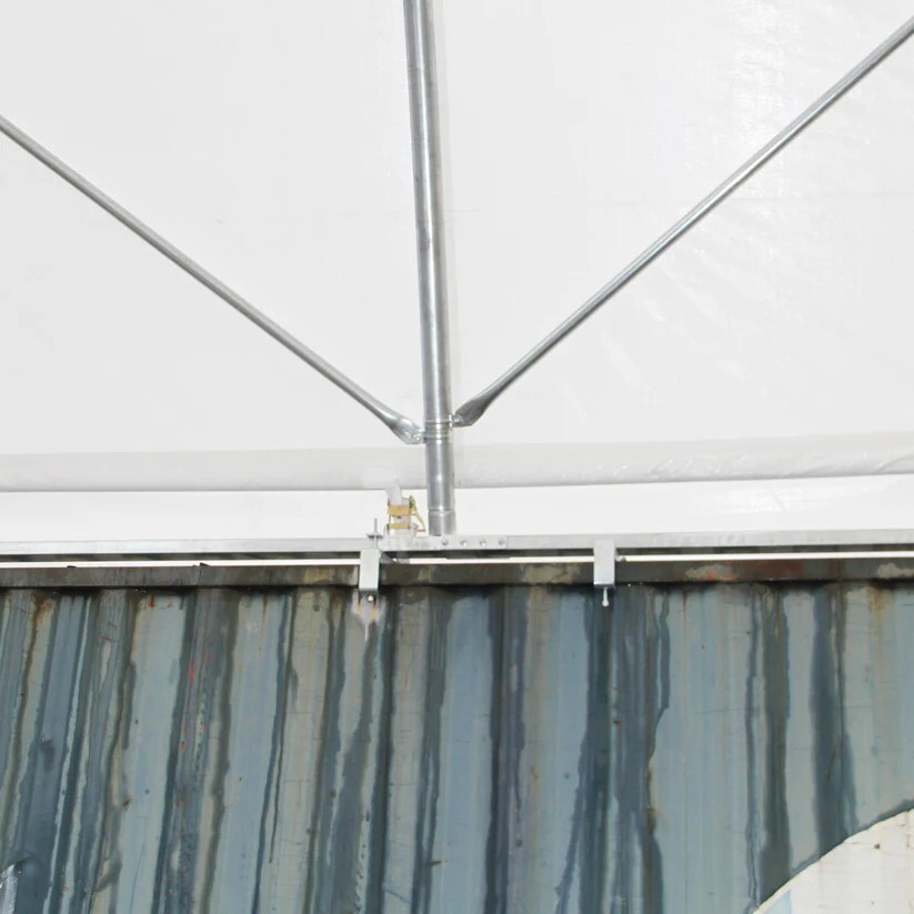 20x40FT Container Shelter Canopy Building | 11OZ PE | Easy Install Value Pack
