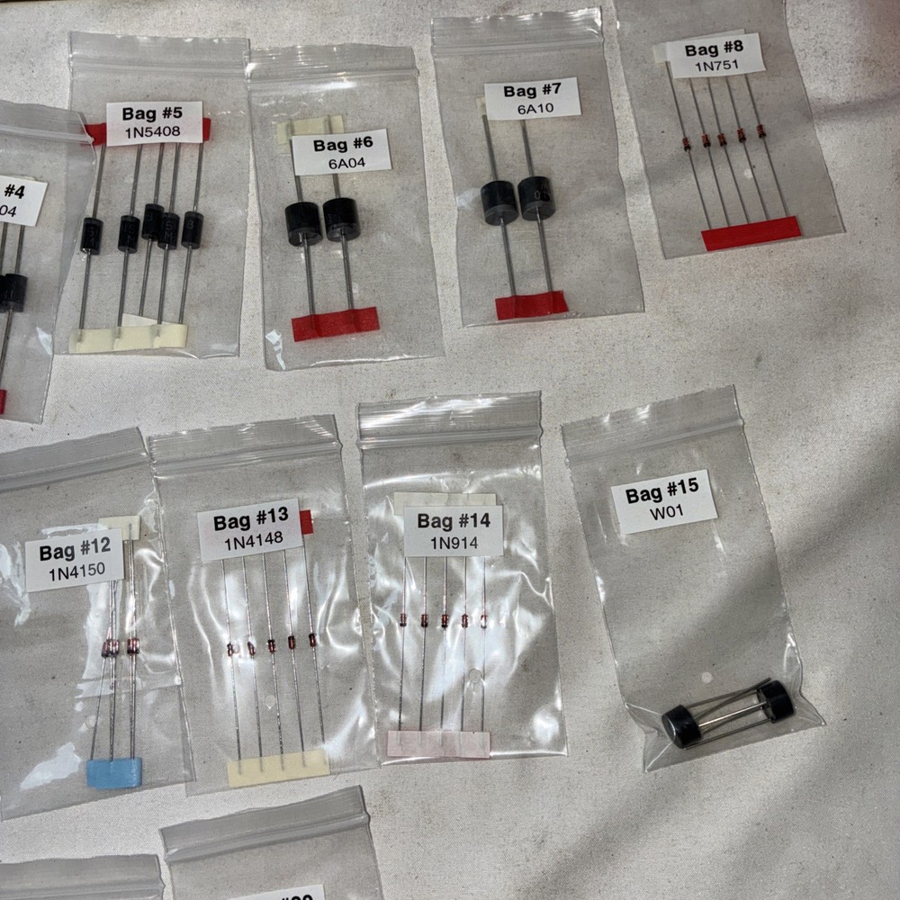 ELENCO DIODE KIT/COMPACITOR LOT