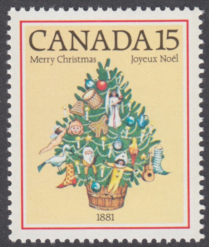 Canada- #901 Christmas Tree - MNH