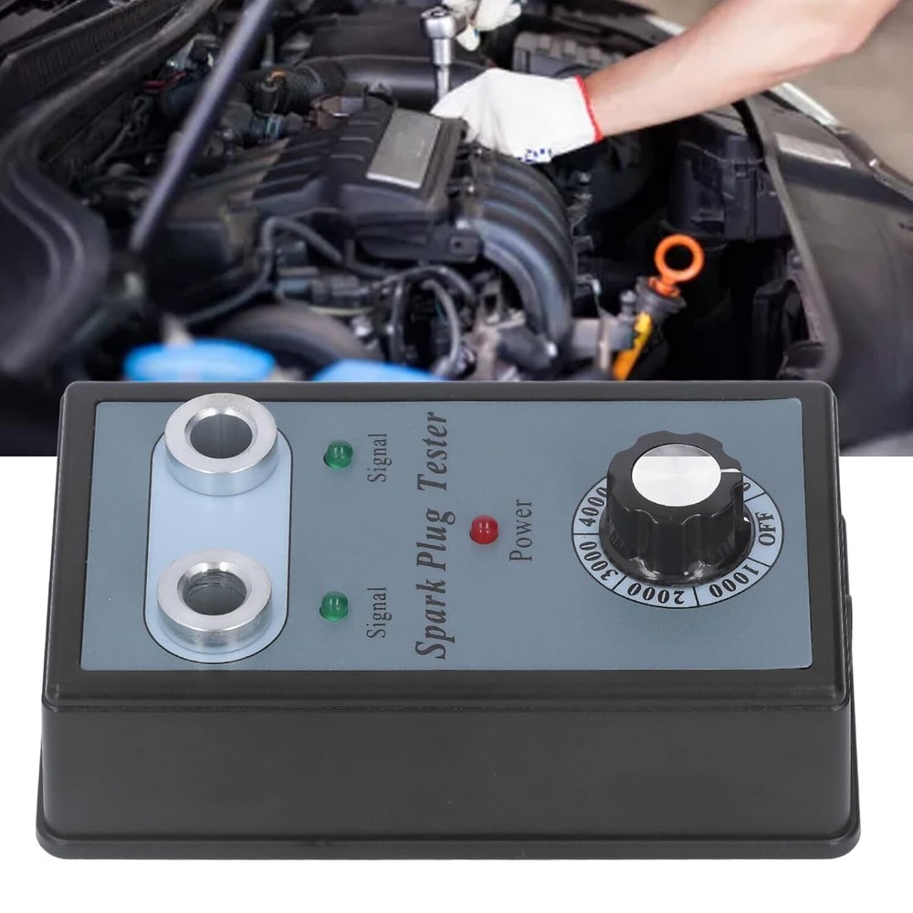 Dual Hole Car Spark Plug Tester Detector 12V Car tools