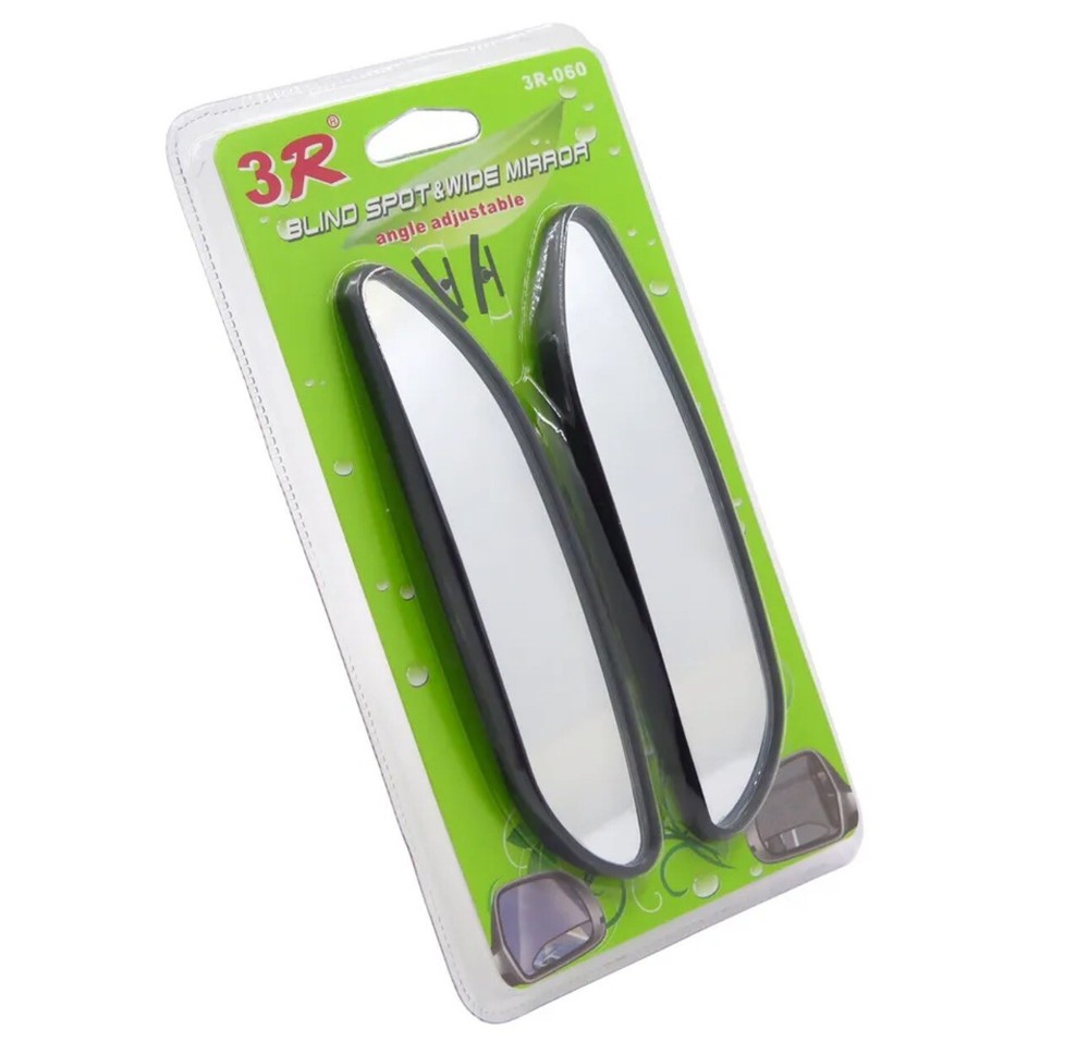 2pcs Auto Car Adjustable Side Rearview Blind Spot Rear View Auxiliary Mirror