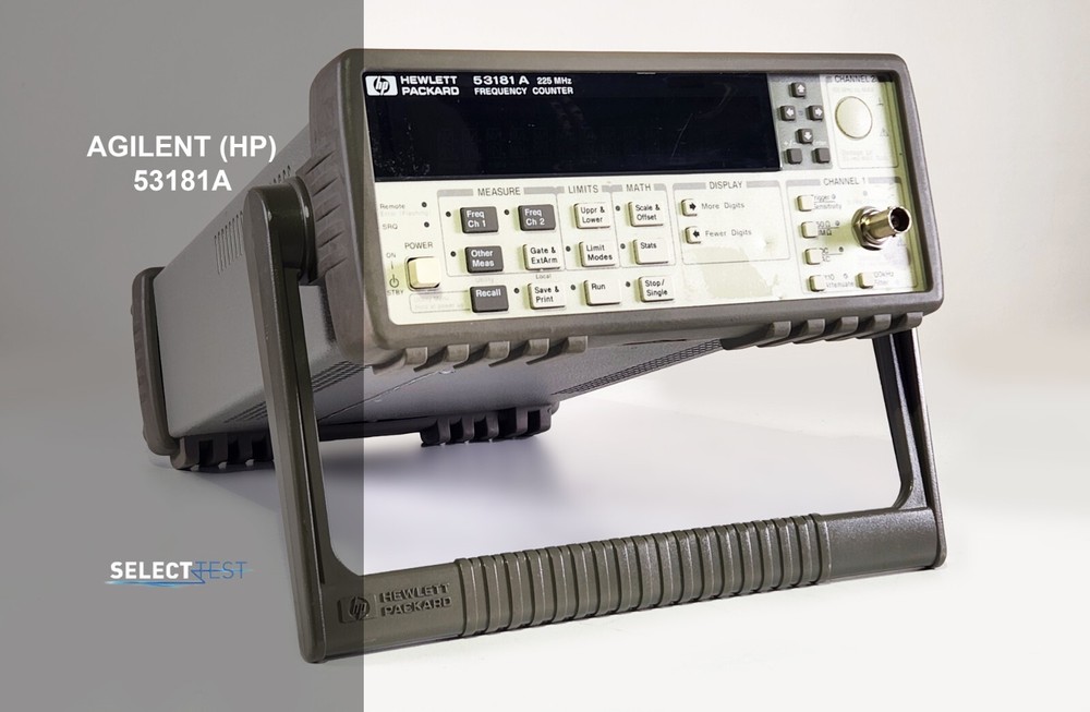 AGILENT (HP) 53181A FREQUENCY COUNTER 225 MHz, 10 DIGITS ***LOOK*** (REF.: 441Q)