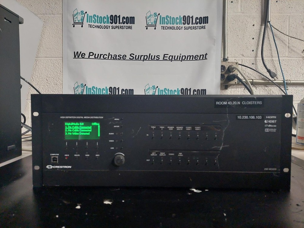 Crestron DM-MD8X8 High Definition Digital Media Distribution Unit