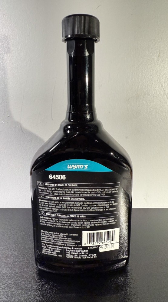 Wynn's Automatic Transmission Treatment