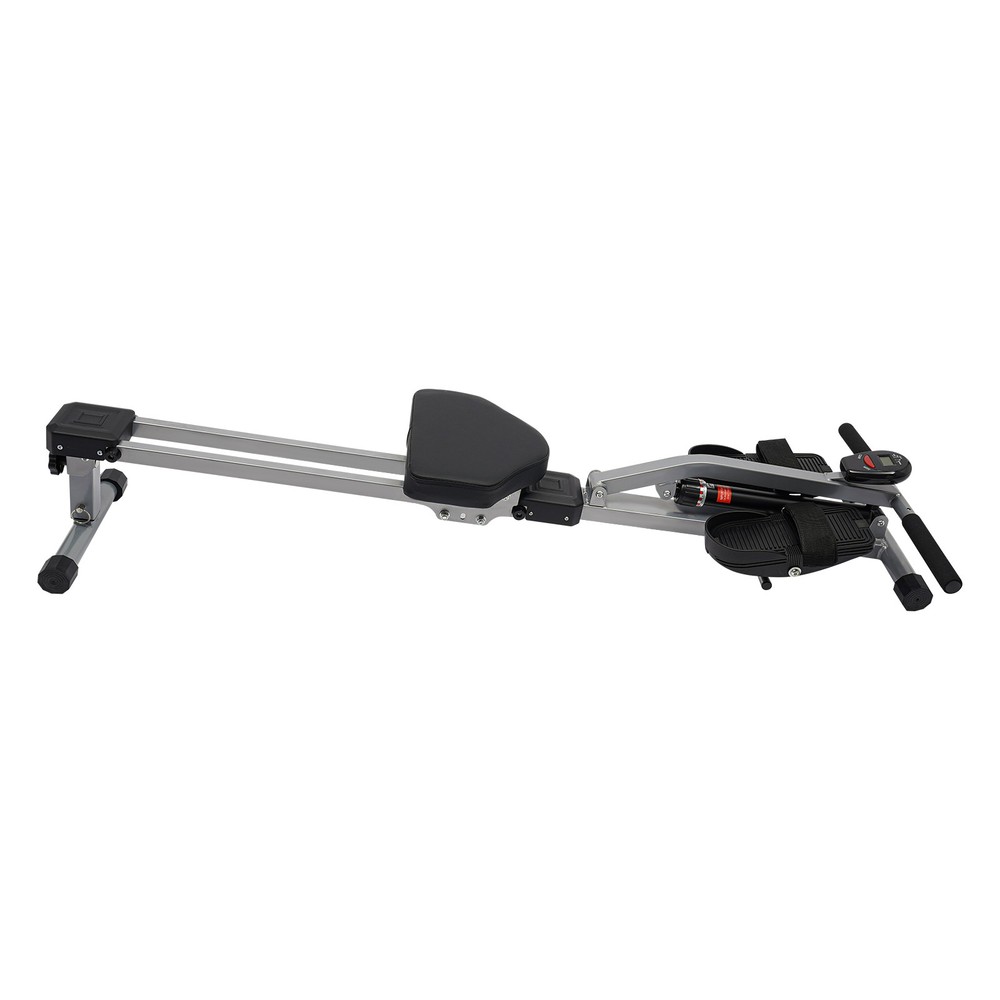Foldable Rowing Home Rowing Exercise Machine Hydraulic Rowing Machine LED Meter