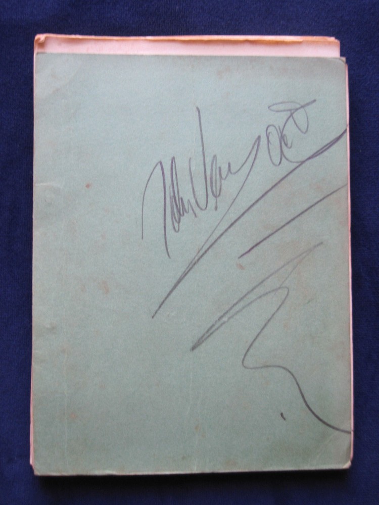 ORIGINAL Script for Film ONE AWAY - Actor BRADFORD DILLMAN'S Copy with His Notes