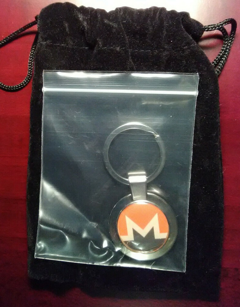 Only 25 - Version 2 - 2015 Monero Original RARE Crypto Keychain
