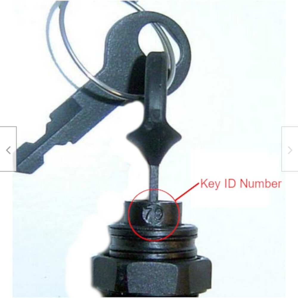 BRP 0127595 Ignition 79 Key Johnson Evinrude OMC